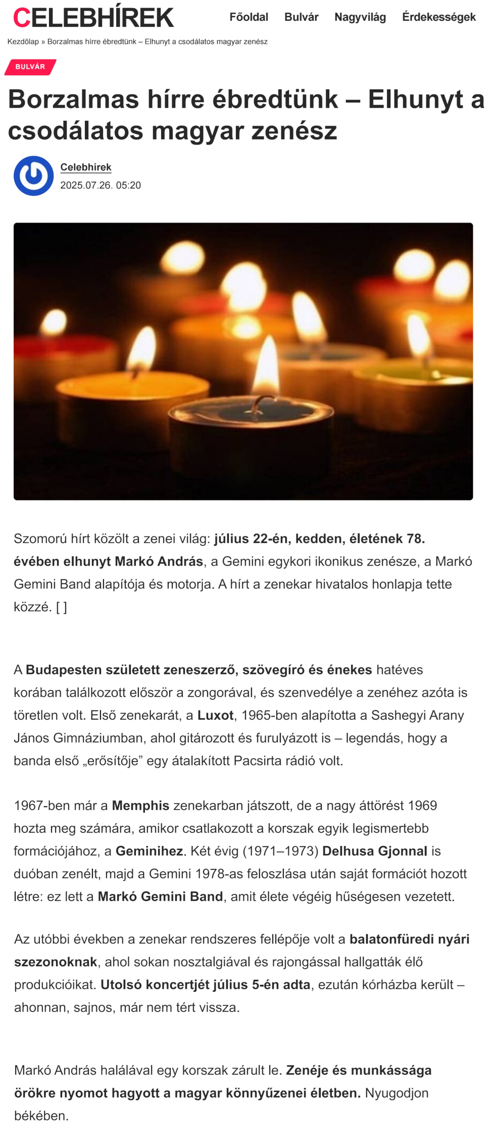 CelebhÃrek